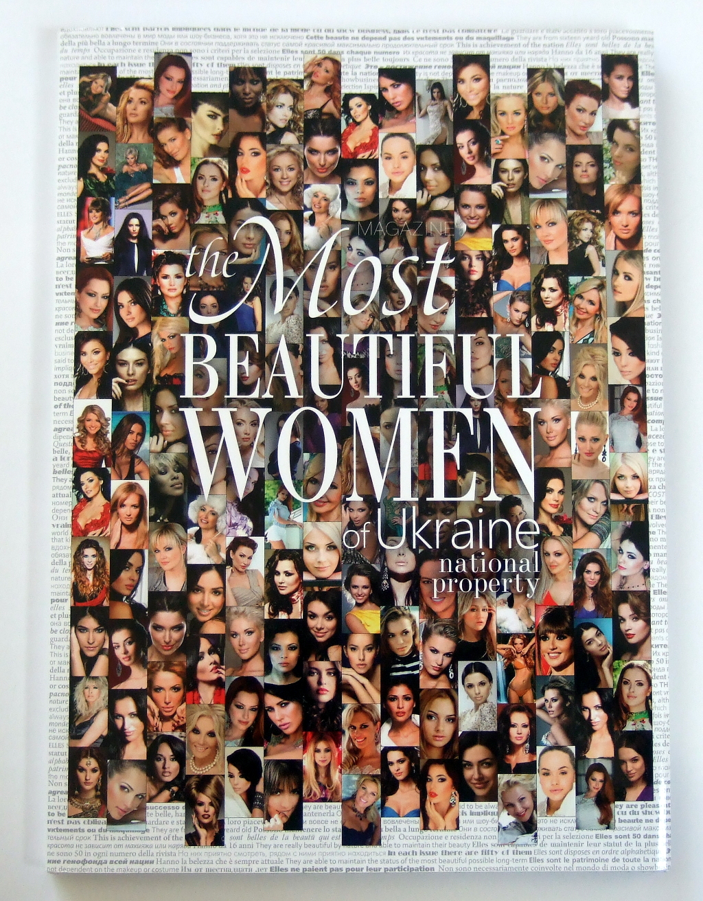 Друк книг «The most beautiful women of Ukraine». Поліграфія друкарні Макрос, виготовлення книг, специфікація 965982-1