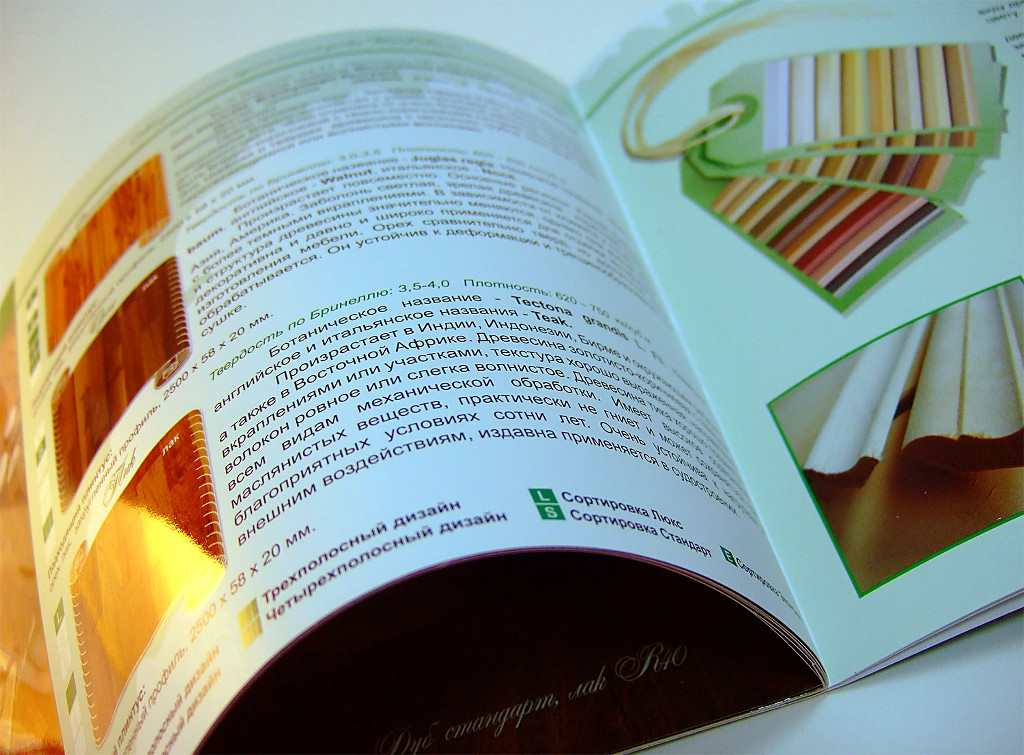 Друк брошур «Wald Krone». Поліграфія друкарні Макрос, виготовлення брошур, специфікація 962990-7