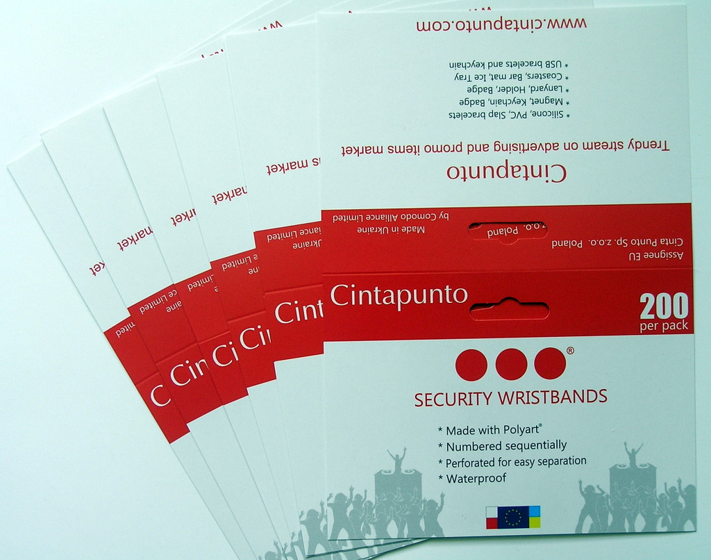 Друк упаковки «Cintapunto». Поліграфія друкарні Макрос, виготовлення упаковки, специфікація 971987-1